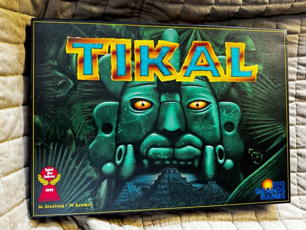Rio Grande Games Tikal Board Game COMPLETE